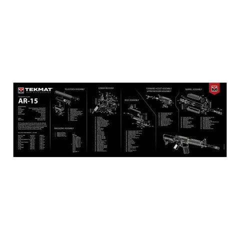 AR-15 Ultra Premium Gun Cleaning Mat