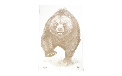 Action Target Alaska State Parks Bear Target, 23"x35", 100 Per Box ASP-BB-100