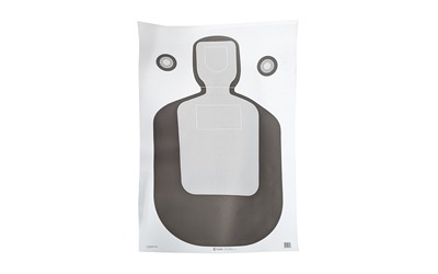Action Target Action Target, TQ-19 Photo Target With Vital Anatomy, 23"x35", 100 Per Box F-TQ19ANT-AV2-100