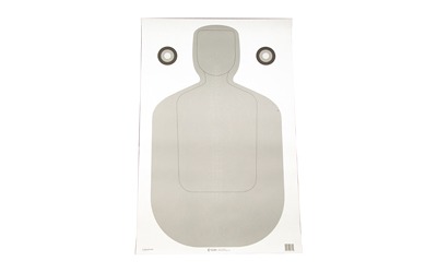 Action Target TQ-21 Qualification Target, White and Gray, 23"x35", 100 Per Box F-TQ21ANT-AV2-100