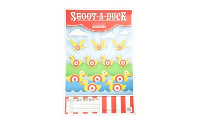 Action Target Arcade Classic Target, Multi Color, 23"x35", 100 Per Box GS-CARDUCK-100