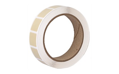 Action Target PAST/BUFF, Target Pasters, 7/8" Square Bullet Hole Repair Paster, Buff, 1000 Per Roll PAST/BUFF