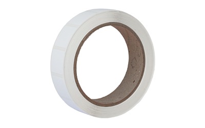 Action Target PAST/WI, Target Pasters, 7/8" Square Bullet Hole Repair Paster, White, 1000 Per Roll PAST/WI
