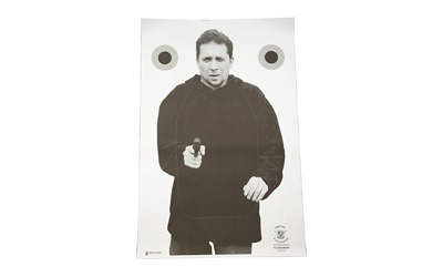 Action Target Tridents Concepts Tactical Target (Version 6), Training Target, Black and White, 23" x 35", 100 Per Box TCT-MK1MOD6-100
